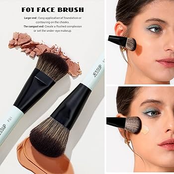 Amazon.com: Jessup Makeup Brushes 2pcs Double Sided